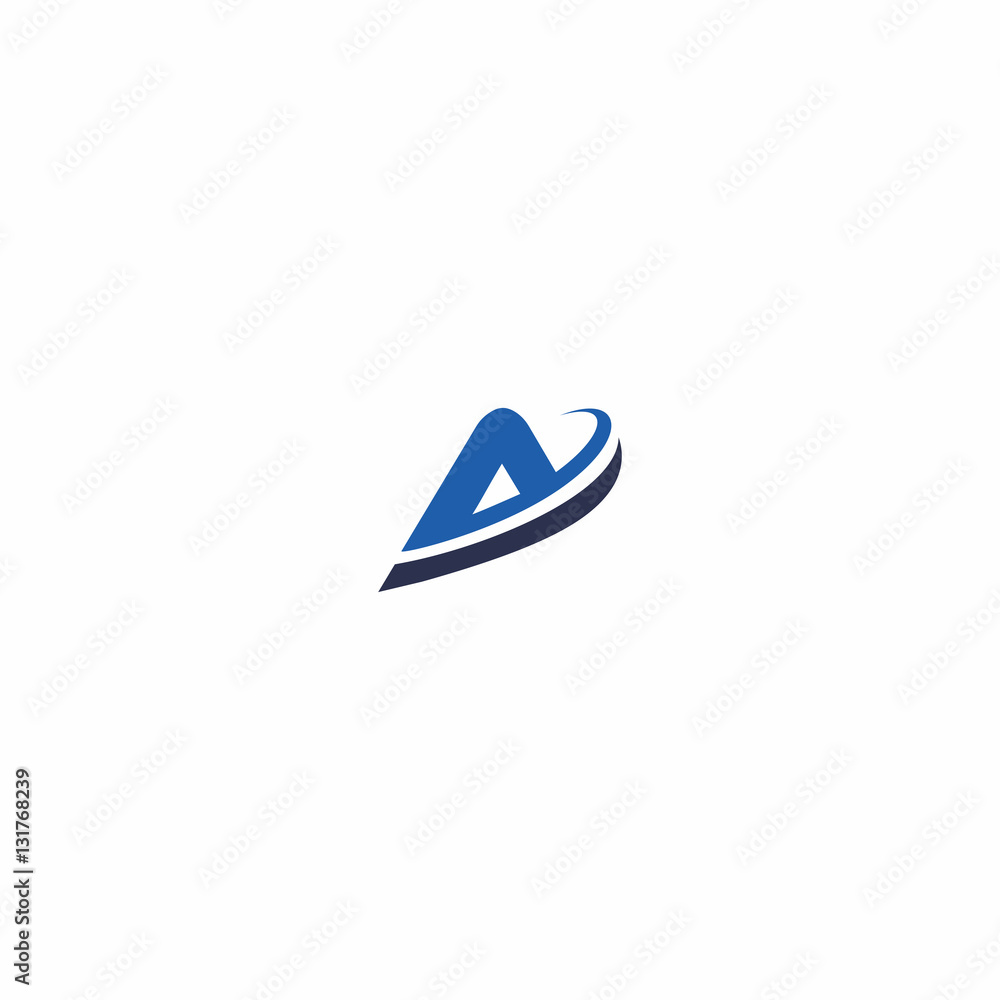 Letter ABC Unique Logo Letter ABC Unique Logo