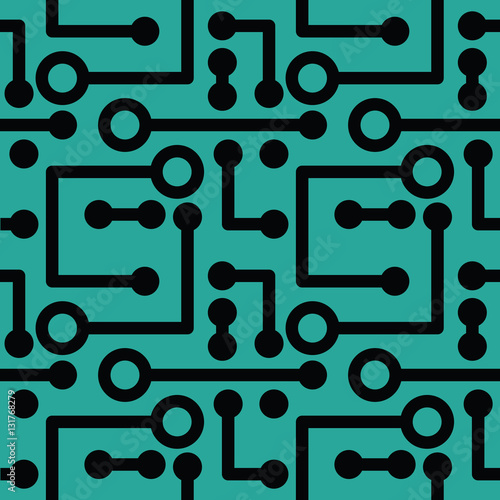 Cricuit line background, Green board of ESP10.