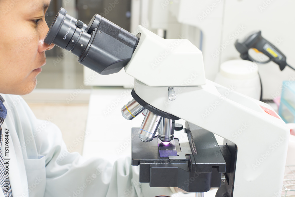 Laboratory Microscope. Scientific research background. Laboratory Microscope. Scientific research background.