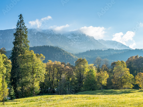 Beautiful landscape view of Germany
