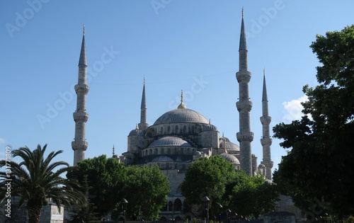 Blue Mosque - Sultan-Ahmet-Camii, in Istanbul, Turkey.