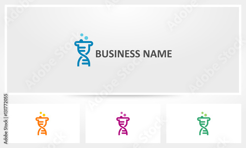 Helix DNA Genetic Lab Logo