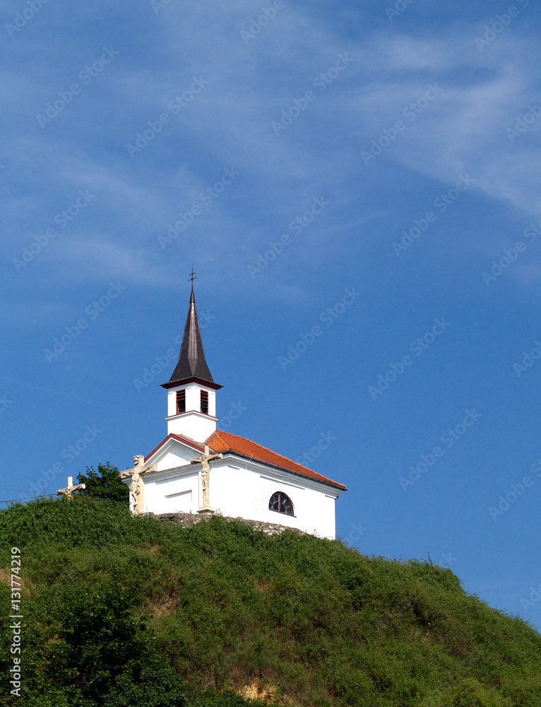Chapel on a hill Chapel on a hill