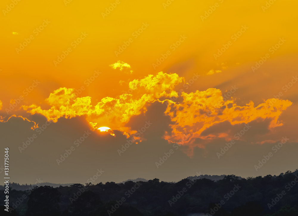 Fototapeta premium sunset