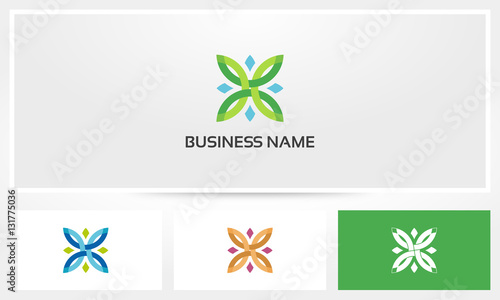 Petal Flower Logo