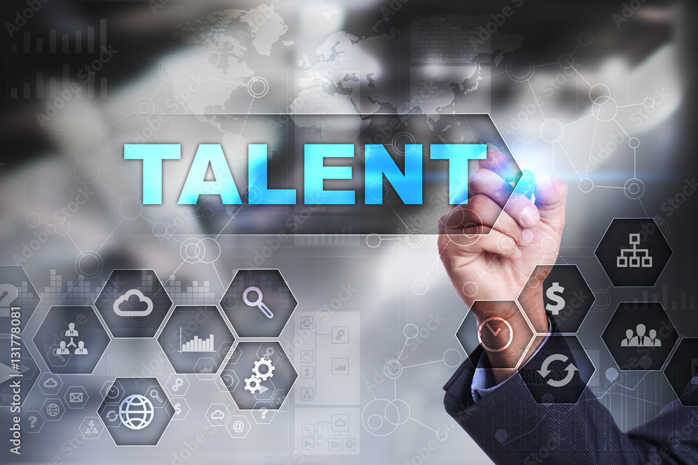 Businessman is drawing on virtual screen. talent concept. Businessman is drawing on virtual screen. talent concept.