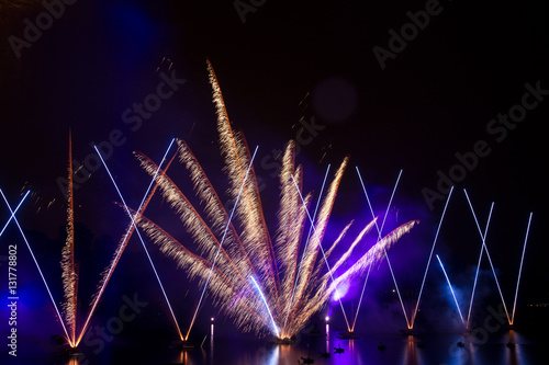 Feuerwerk in München photo