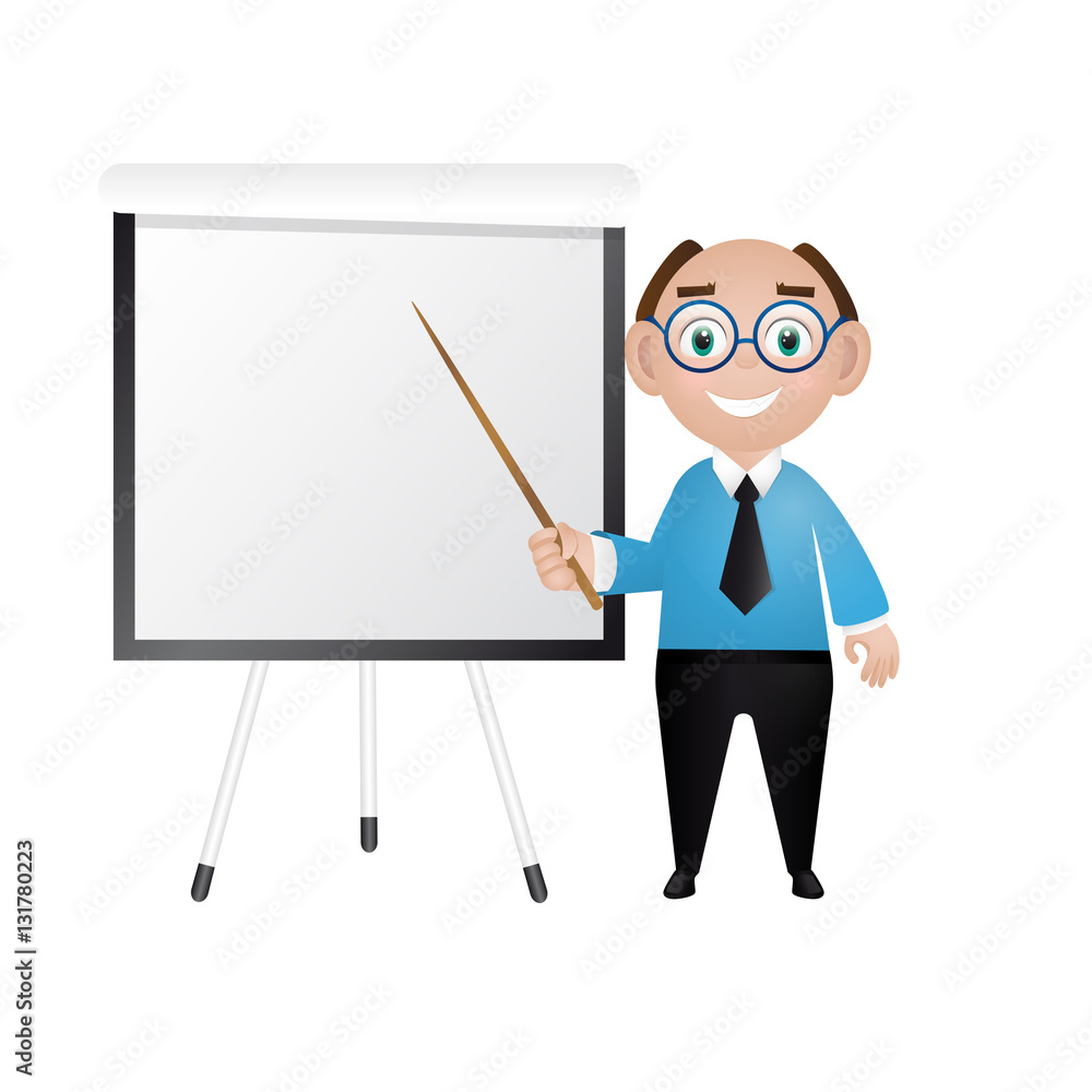 Businessman near the chart board. Indicates. Explains. Conducts Successful lecture guy. For your design. Businessman near the chart board. Indicates. Explains. Conducts Successful lecture guy. For your design.
