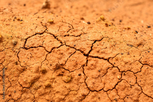 roter Sand, trockene Erde in Australiens Outback 
