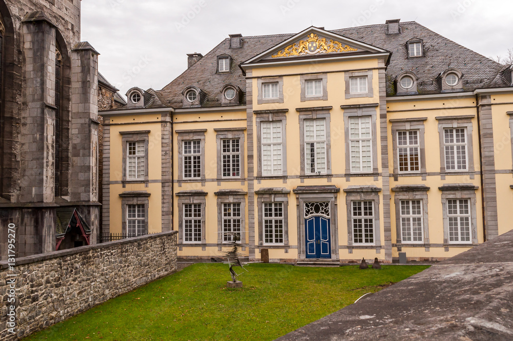 View In The Streets Of Aachen, Germany