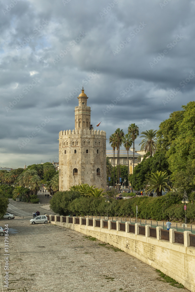 Oro tower in Seville