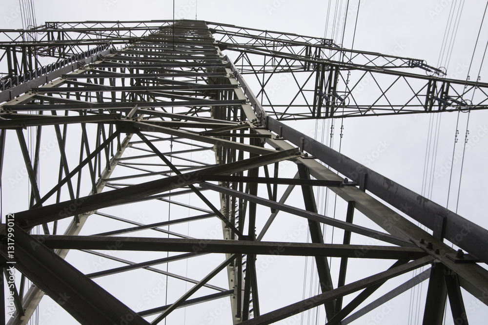 Großer Freileitungsturm für Elektrizität Großer Freileitungsturm für Elektrizität