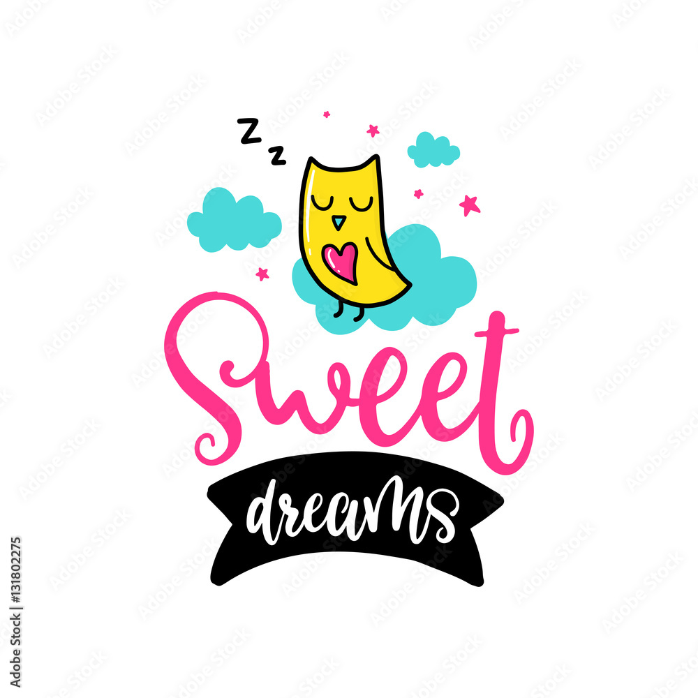 Fototapeta premium Creative typography card