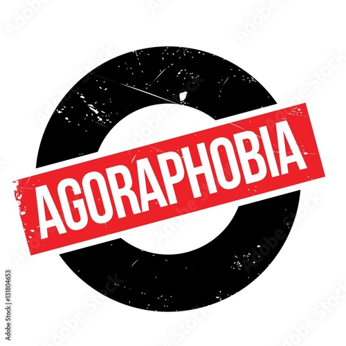 Agoraphobia rubber stamp