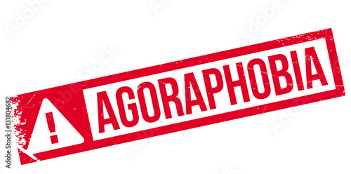 Agoraphobia rubber stamp