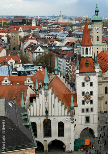 altes, rathaus, sehenswürdigkeit, hochauflösend sehenswürdigkeiten münchen, alt, Großformat