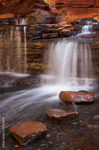 Obraz Mała siklawa w Hancock Gorge, Karijini NP, Australia