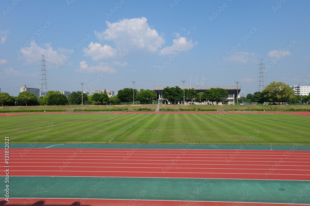 Naklejka premium 競技場