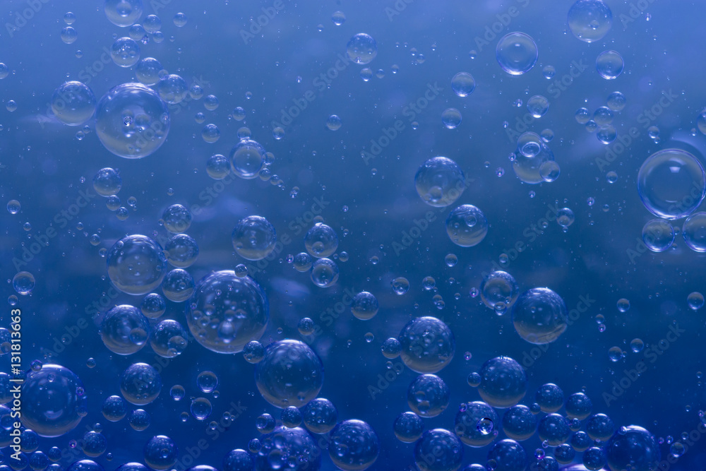 World of bubbles - Blue World of bubbles - Blue