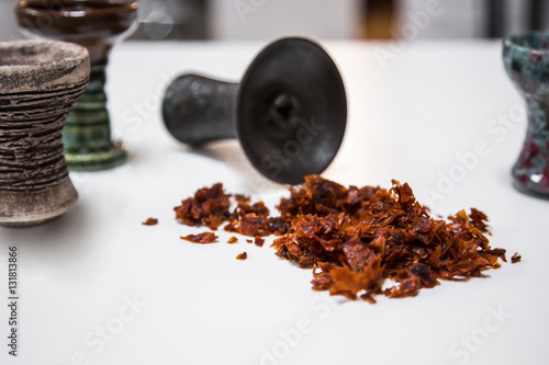 Hookah tobacco in bowl