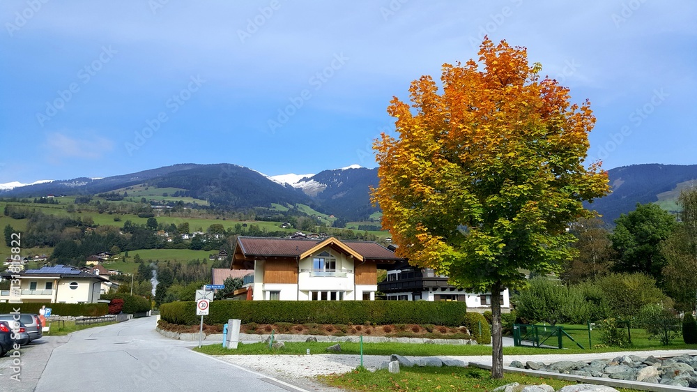 Austria in autumn