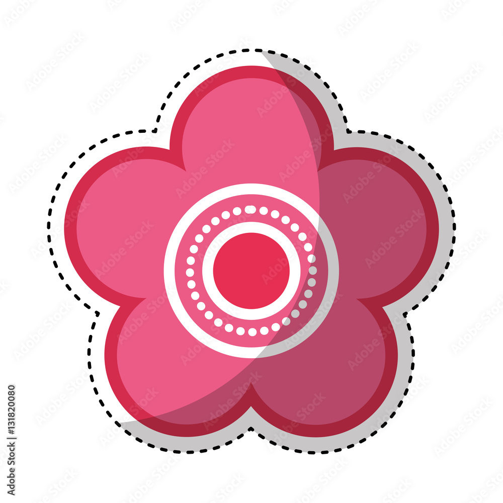 cute japanese flower icon vector illustration design cute japanese flower icon vector illustration design