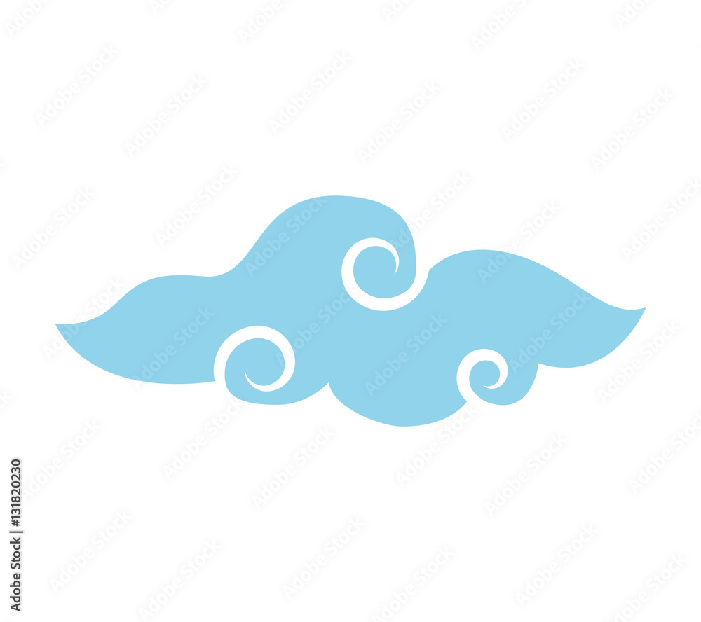 cloud decorative isolated icon vector illustration design cloud decorative isolated icon vector illustration design