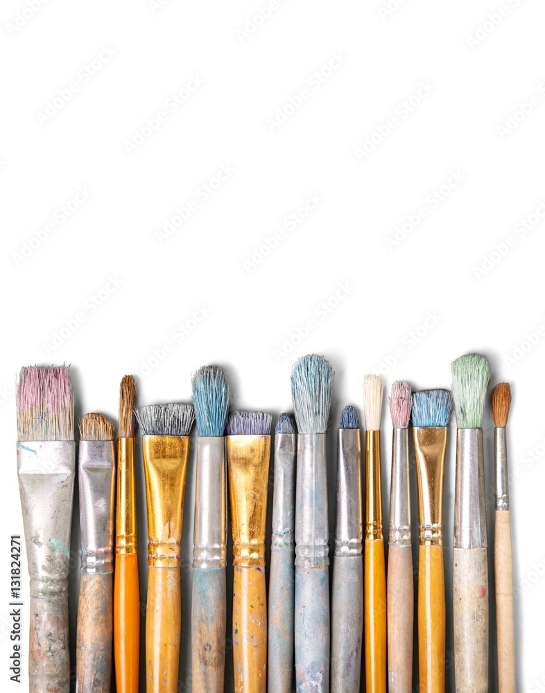 Naklejka premium Pędzel.