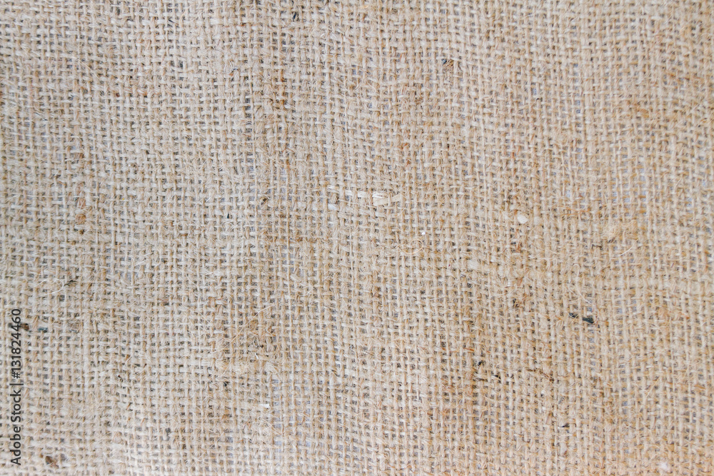 Macro closeup of burlap fabric texture Macro closeup of burlap fabric texture