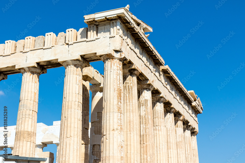 Greek temple in Athens, Parthenon