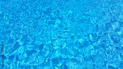 Blue ripped water texture