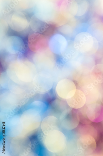 Abstract blue-violet bokeh background