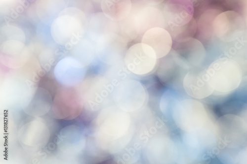 Abstract blue-violet bokeh background © yanapovhan