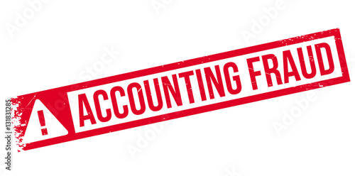 Accounting Fraud rubber stamp