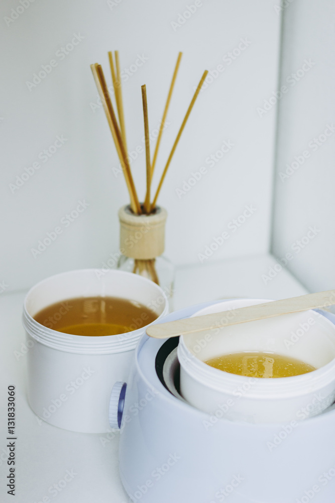 Paste for sugaring in beauty salon Paste for sugaring in beauty salon