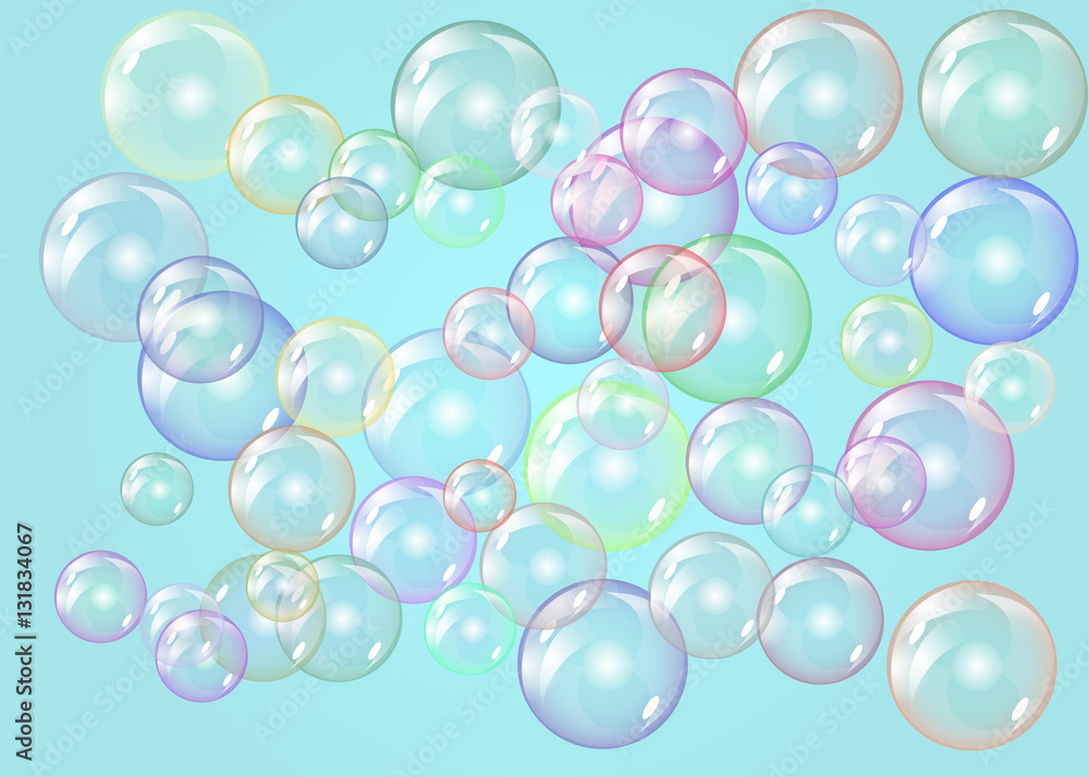 multicolor bubbles
