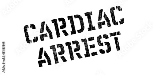 Cardiac Arrest rubber stamp