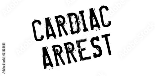 Cardiac Arrest rubber stamp