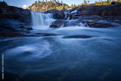 Wasserfall in Norwegen © Martin