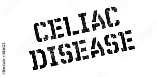 Celiac Disease rubber stamp