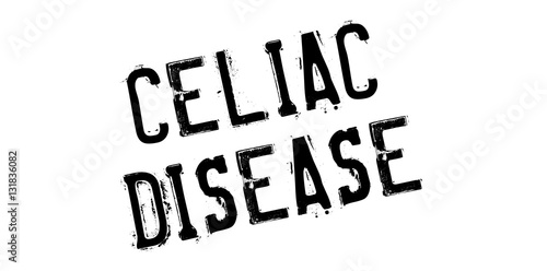 Celiac Disease rubber stamp