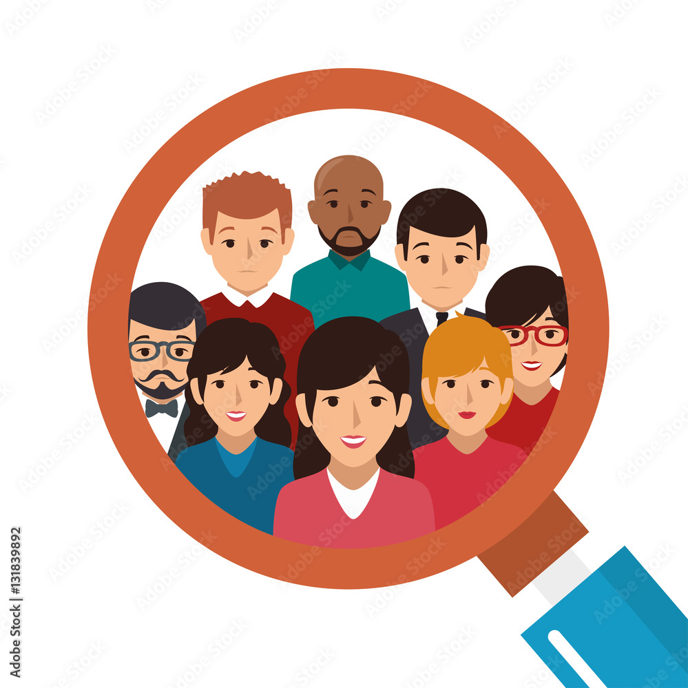 people group avatar character vector illustration design people group avatar character vector illustration design