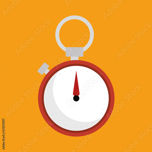 chronometer watch isolated icon vector illustration design