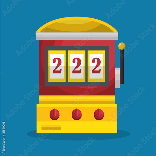 slot machine casino icon vector illustration design
