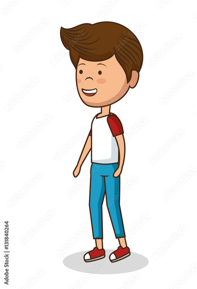 cute gentleman character icon vector illustration design cute gentleman character icon vector illustration design