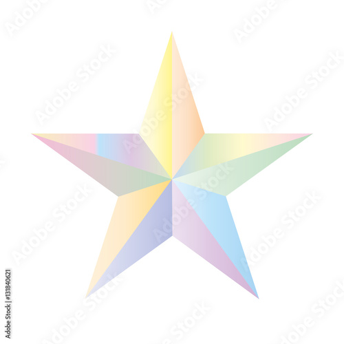 Stern - Verläufe - Pastell