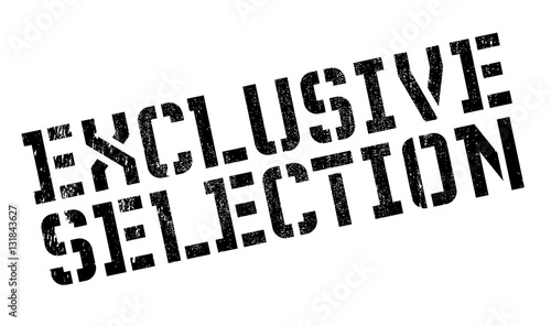 Exclusive selection stamp. Grunge design with dust scratches. Effects can be easily removed for a clean, crisp look. Color is easily changed.