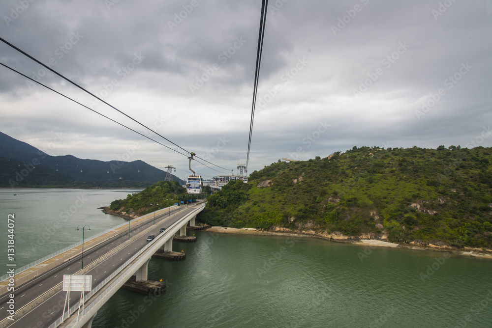 Obraz premium 昂坪纜車