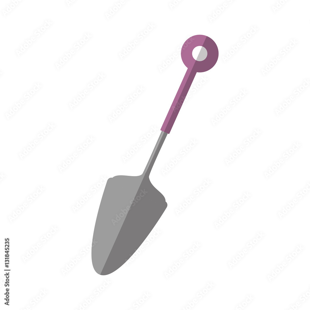 cake spatula server cooking utensils shadow vector illustration eps 10