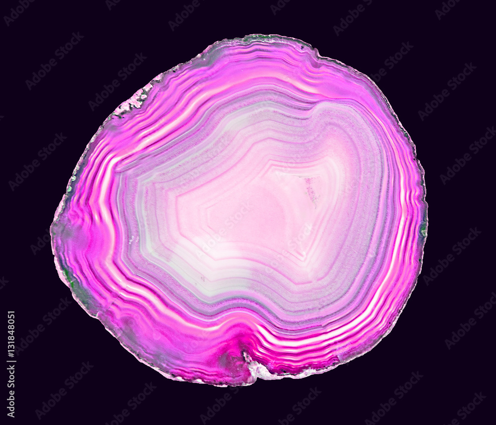 Close up of agate slice Close up of agate slice